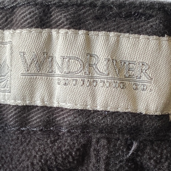 Windriver Outfitting Men's Lined Black Denim Jeans Size 38 x 32 - Picture 2 of 13